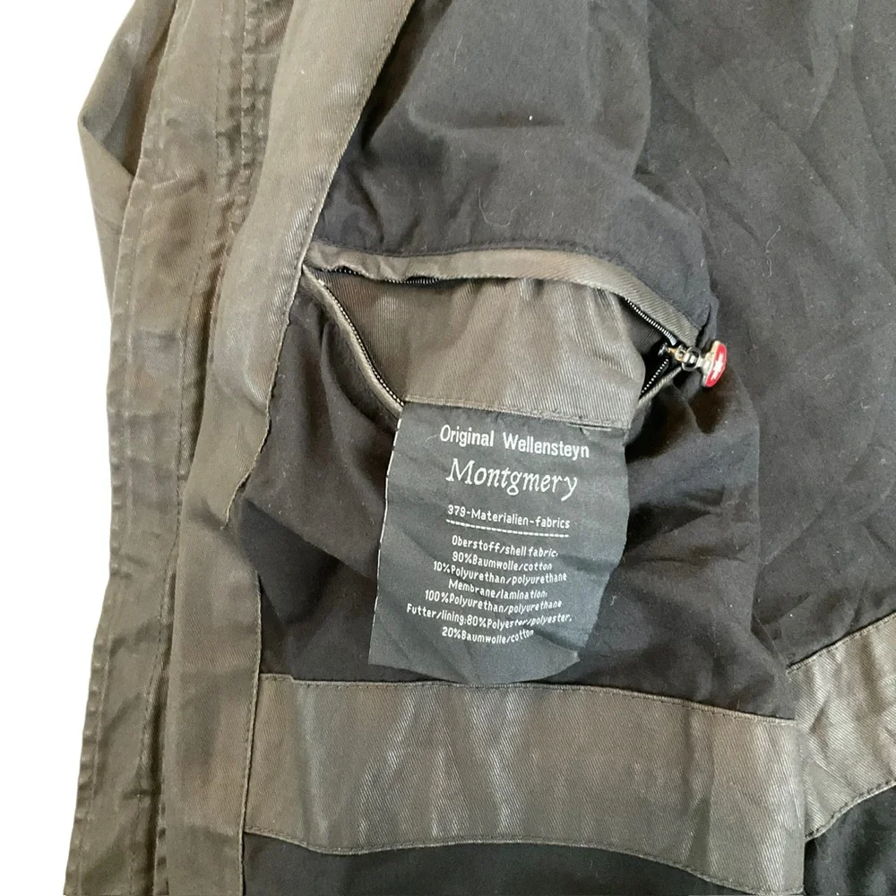 Wellensteyn Montgomery Military Field Jacket CoPuTec, Waxed Cotton Men's L - Picture 15 of 16